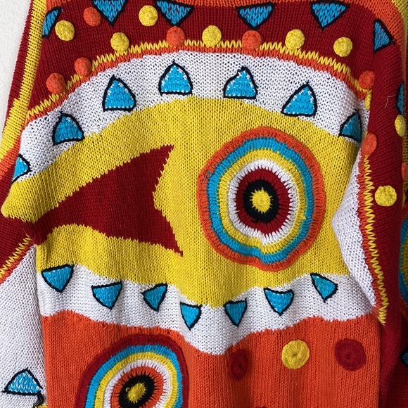 I. B. Diffusion Colorful Sweater. Size M. - Picture 2 of 5